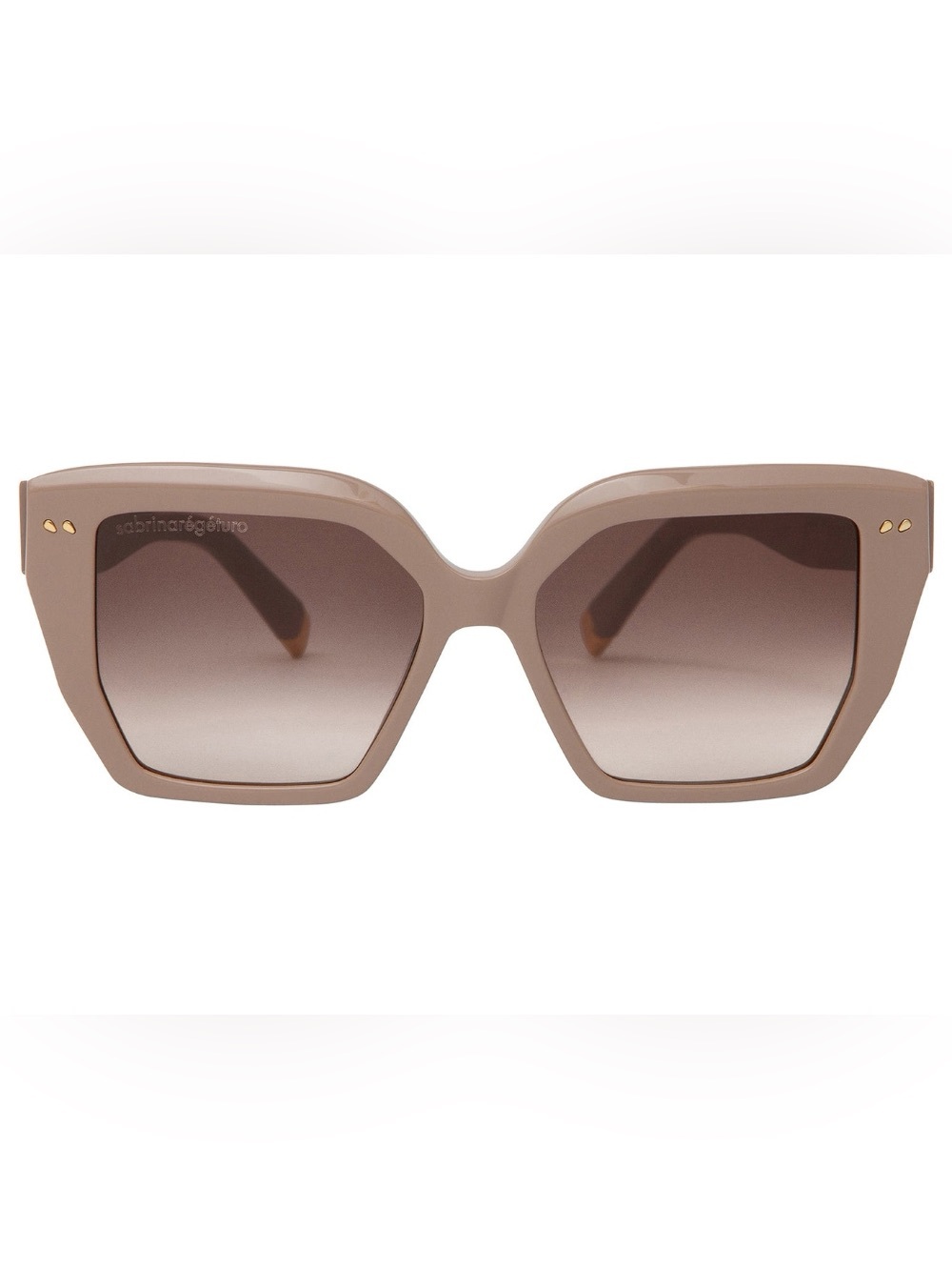 Sabrina Regeturo Sabro Sunglasses in Cream